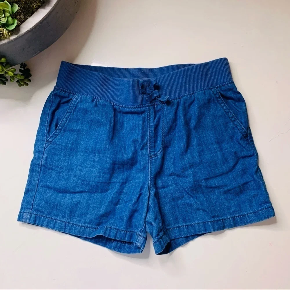 The children’s Place Bundle 2 Girls casual shorts size 10 blue print